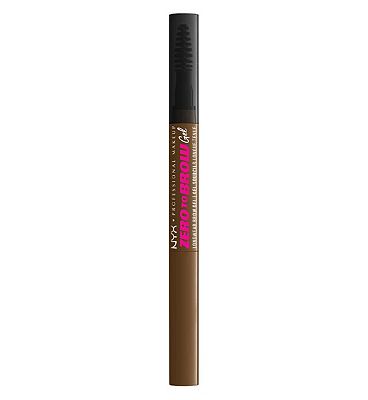 NYX Professional Makeup Zero To Brow Longwear Vegan Tinted Eyebrow Gel Ash Brown ash brown