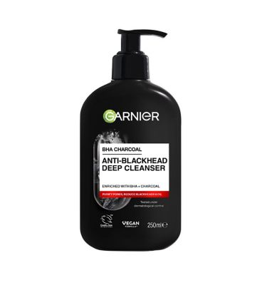 Anti-Blackhead BHA Charcoal Daily Face Cleanser