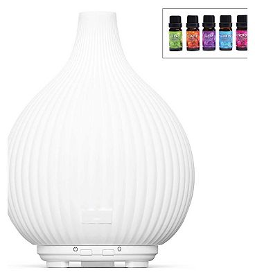 Rio Lyla Aroma Diffuser Humidifier & Night-Light & Oil Pack