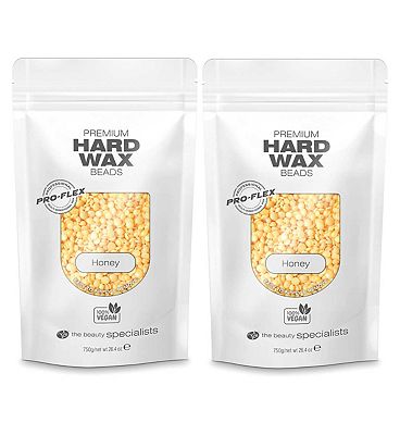 Rio Premium Hard Wax Beads Vegan Honey - Pack of 2