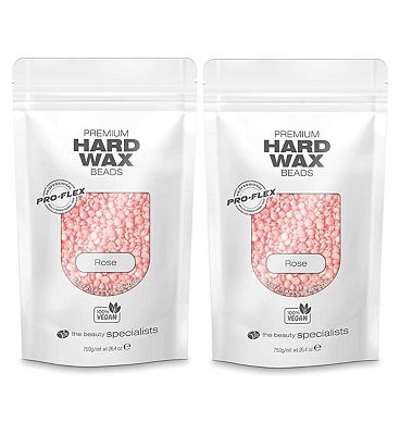 Rio Premium Hard Wax Beads Vegan Rose - Pack of 2