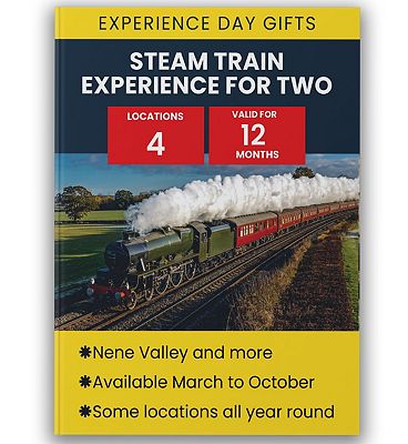 Activity Superstore Steam Train Experience for Two Gift Experience