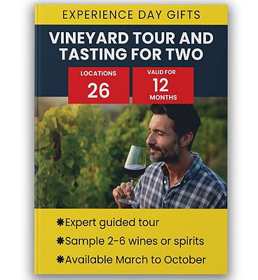 Activity Superstore Vineyard Tour and Tastings Gift Experience
