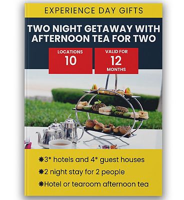 Activity Superstore Two Night Getaway and Afternoon Tea Gift Experience