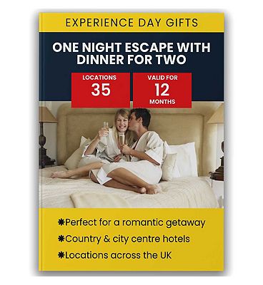 Activity Superstore One Night Escape with Dinner Gift Experience