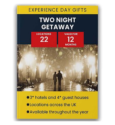 Activity Superstore Two Night Getaway Gift Experience