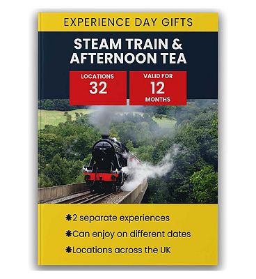 Activity Superstore Steam Train & Afternoon Tea Gift Experience