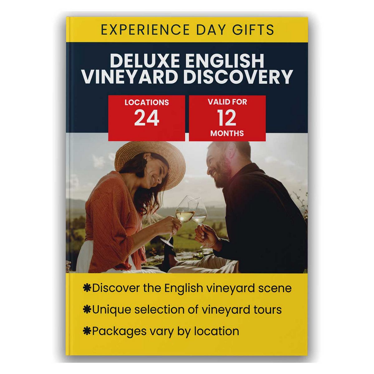 Activity Superstore Deluxe English Vineyard Discovery Gift Experience
