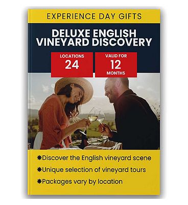 Activity Superstore Deluxe English Vineyard Discovery Gift Experience