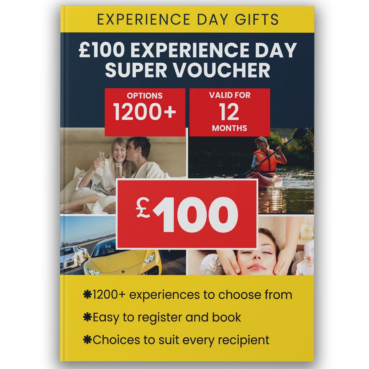 Activity Superstore 100 Pound Experience Day Super Voucher