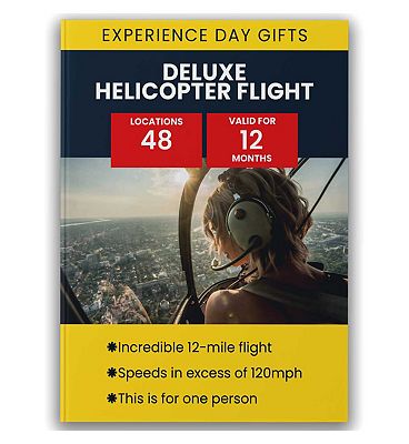 Activity Superstore Deluxe Helicopter Flight Gift Experience