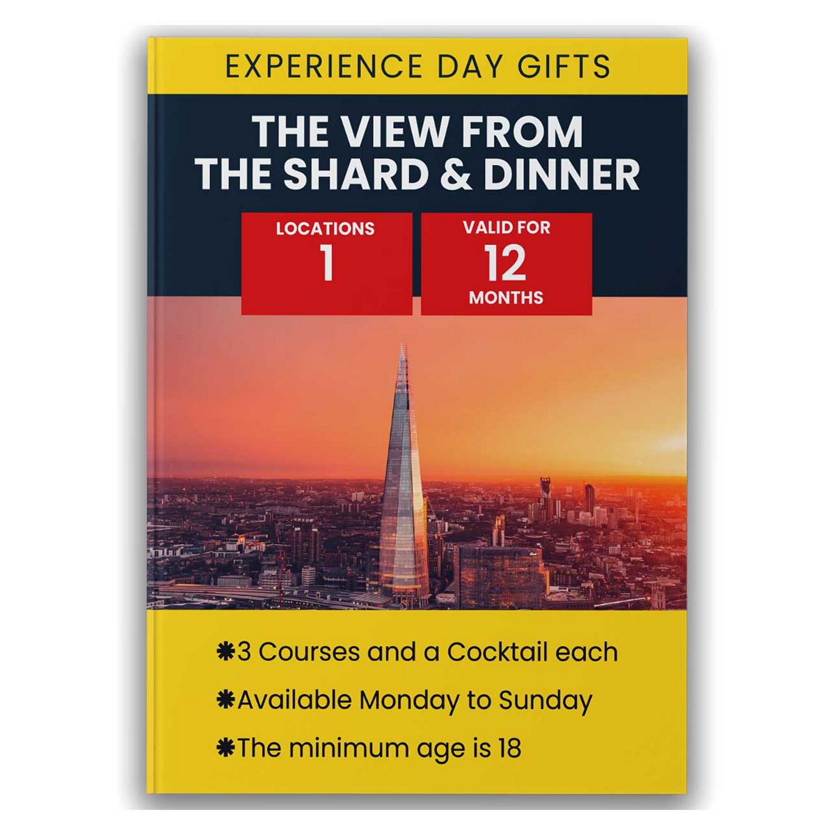 Activity Superstore The View From Shard & Dinner Gift Experience