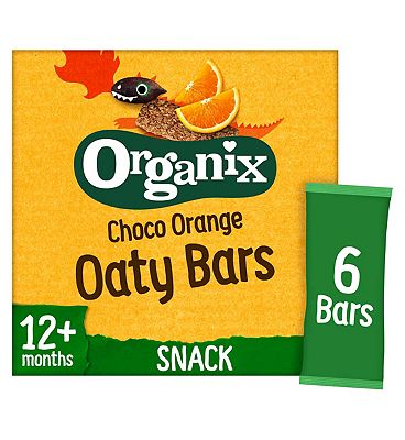 Organix Choco Orange Soft Oaty Bars (6x23g)