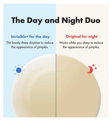 Hero Mighty Patch Duo Spot Patches, 6x Day & 6x Night Hydrocolloid Patches (5)