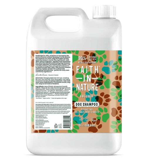 Faith In Nature Dog Care Shampoo Coconut - 5000ml