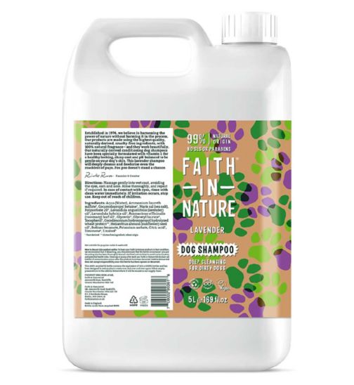 Faith In Nature Dog Care Shampoo Lavender - 5000ml