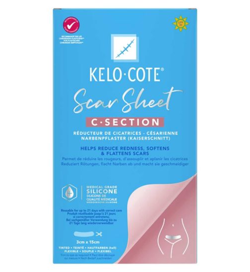Kelo-cote C-Section Silicone Scar Sheet