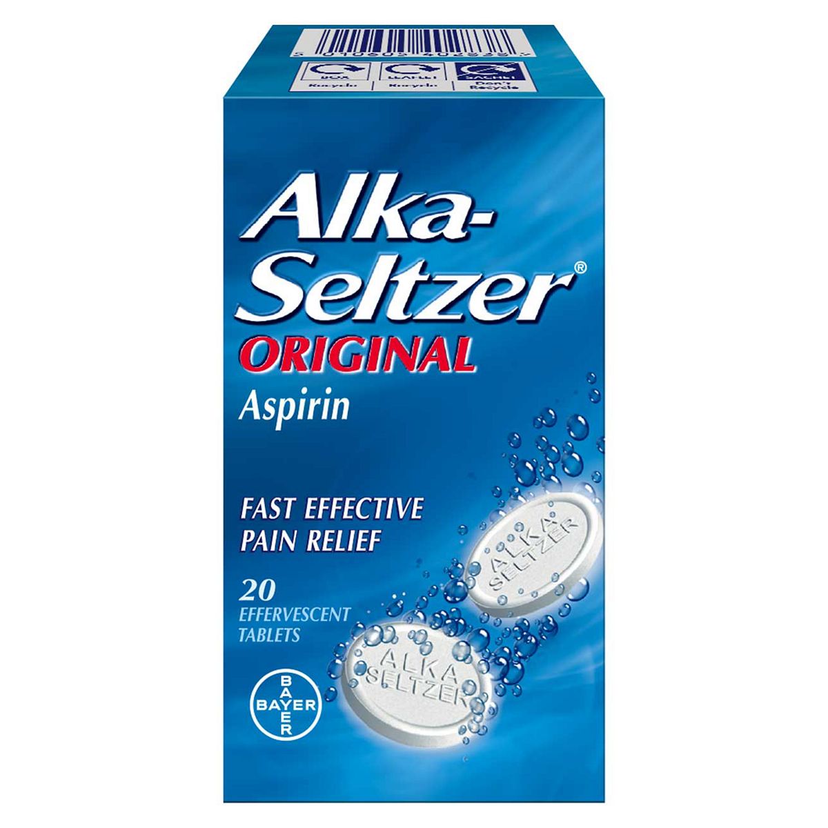 Alka Seltzer Alka-Seltzer Original - 20 Effervescent Tablets