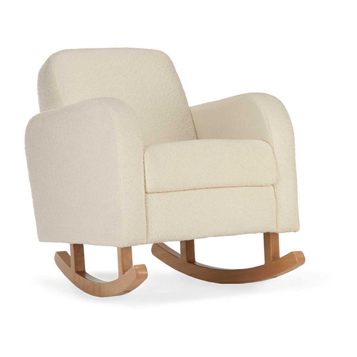 Cuddleco Etta Boucle Nursing Chair - White