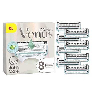 Venus For Pubic Hair & Skin Women's Razor Blades x8