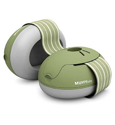 Alpine Muffy Baby Ear Defender - Olive Green