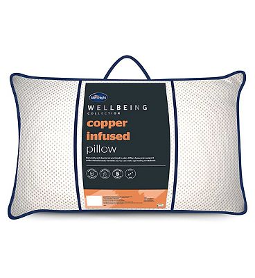 Silentnight Wellbeing Collection Copper Pillow