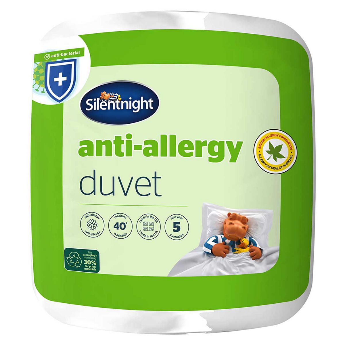 Silentnight Anti Allergy Duvet - 7.5 Tog Double