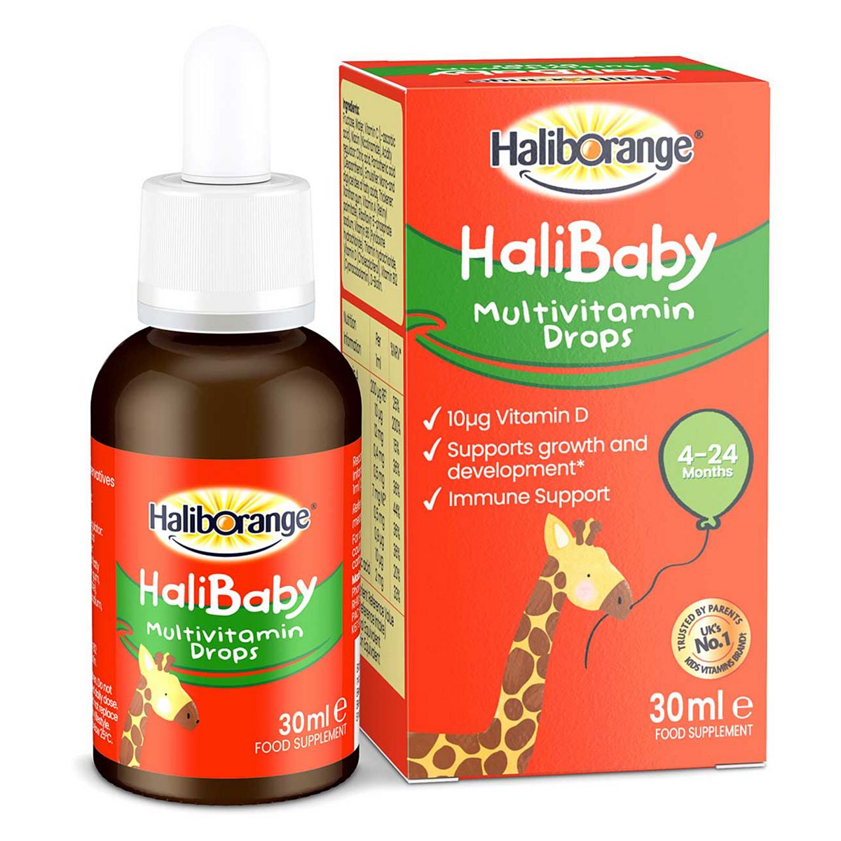 Haliborange Halibaby Multivitamin Drops - 30Ml