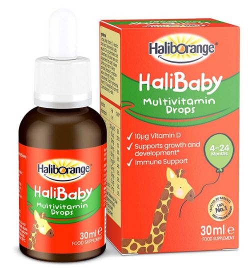Haliborange Halibaby Multivitamin Drops - 30ml