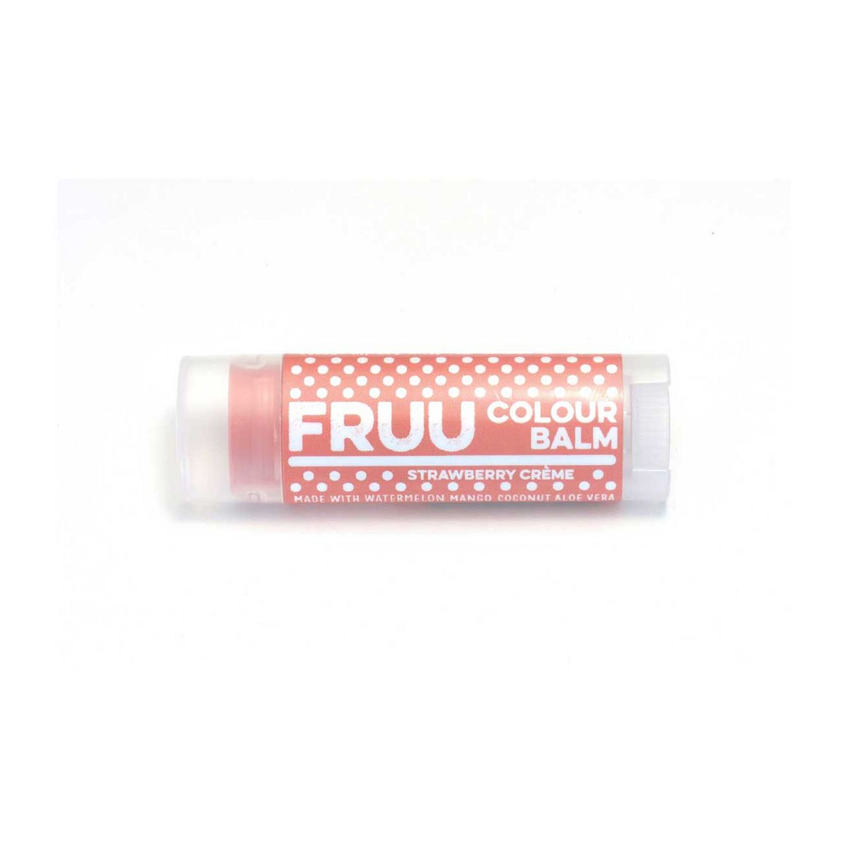 FRUU Cosmetics Colour Balm Strawberry Cream 4.5g