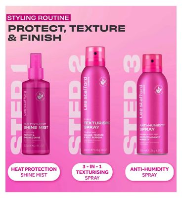 Lee Stafford 3-In-1 Texturising Spray 200ml (8)