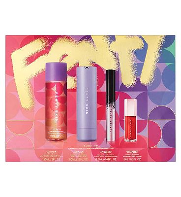 STAR GIFT Fenty Beauty Quench & Pop 4 Full Size Piece Beauty & Skin Set - Limited Edition