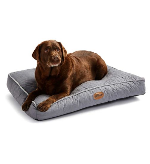 Silentnight Ultrabounce Dog Bed - Grey - Large