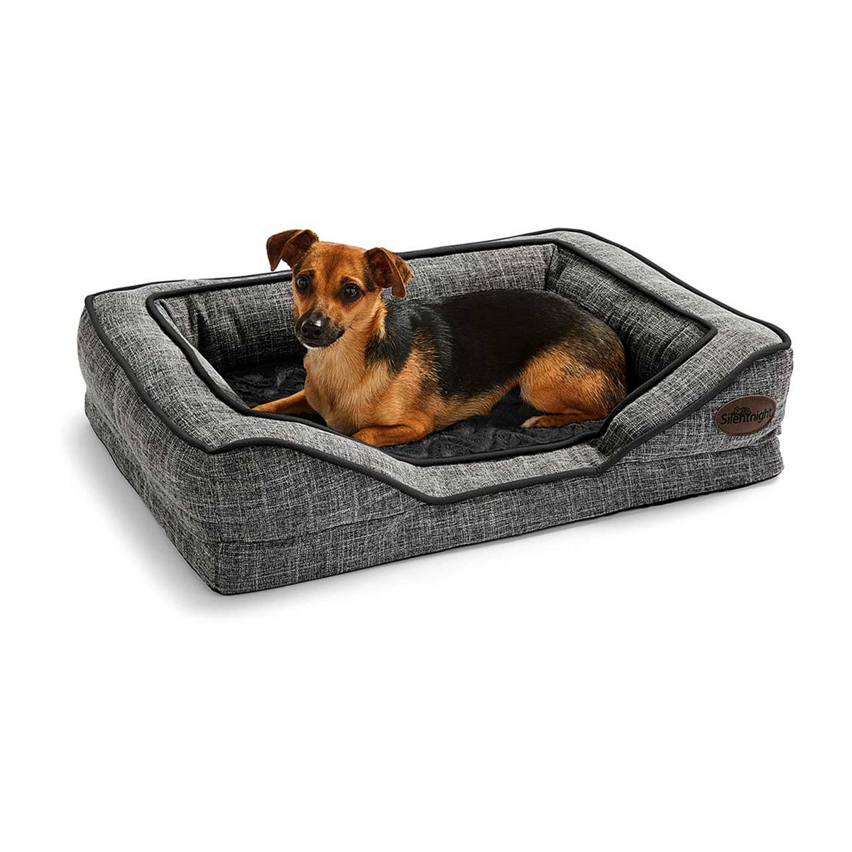 Silentnight Orthopaedic Dog Bed - Grey Large
