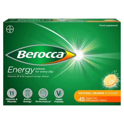 Berocca Orange Energy Vitamin - 45 Tablets