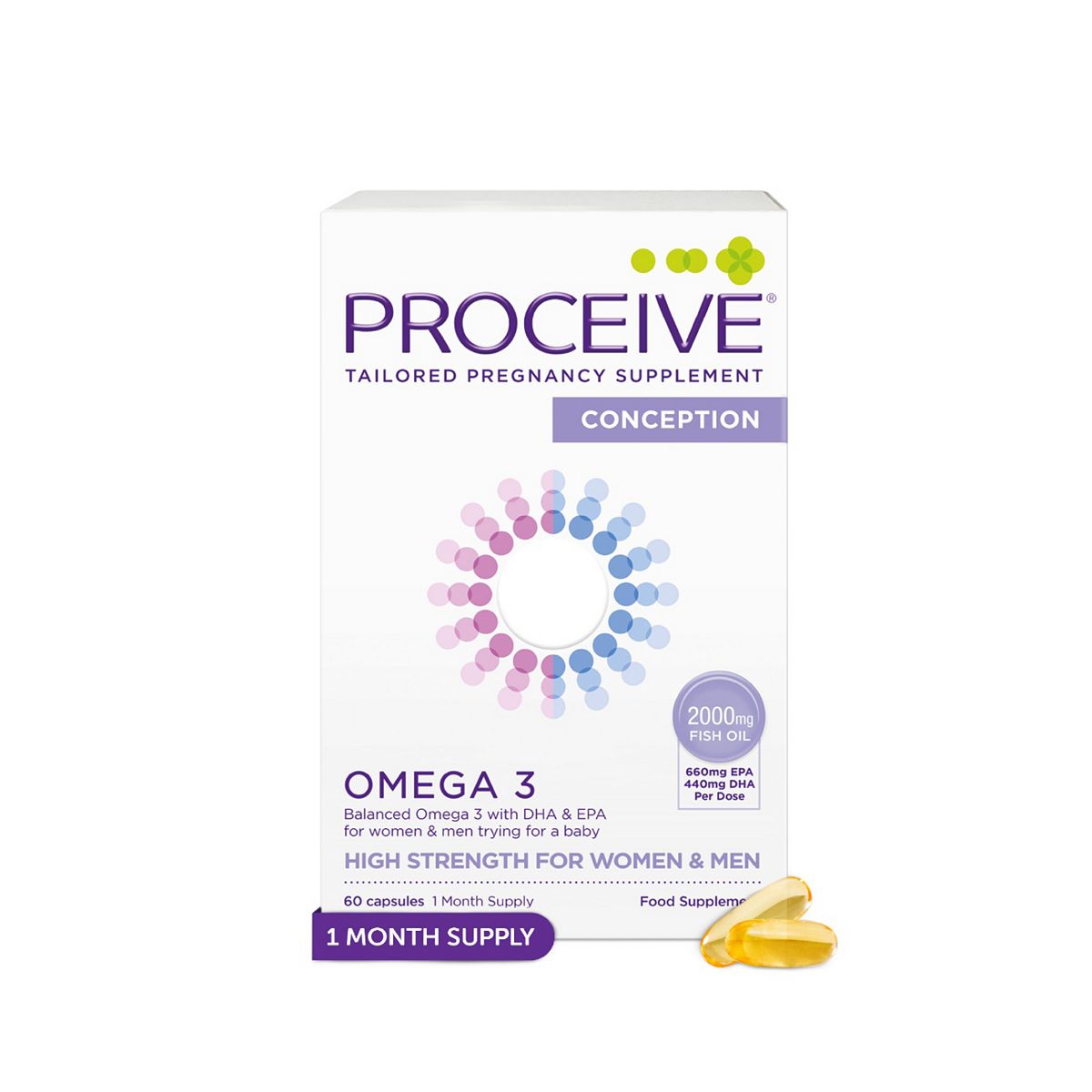 Proceive Conception Omega 3 Capsules 60S