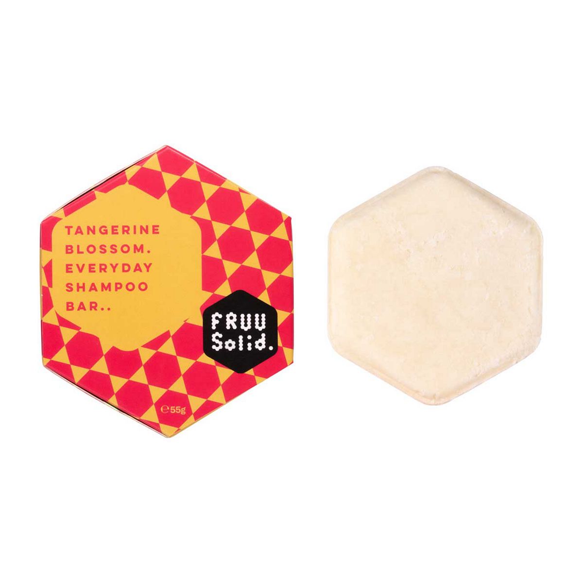 FRUU Tangerine Blossom Everyday Shampoo Bar 55g