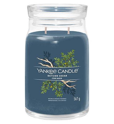 Yankee Candle Signature Large Jar Bayside Cedar