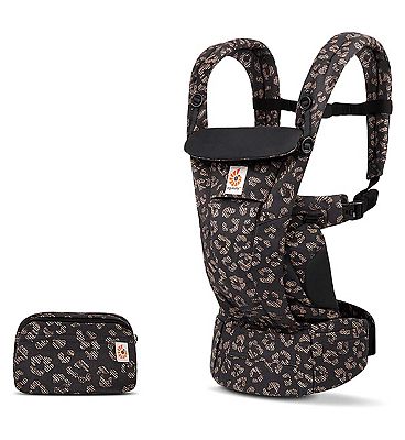 Ergobaby Omni Dream Baby Carrier - Black Leopard