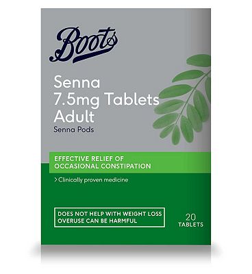 Boots Senna 7.5mg Tablets Adult - 20 Tablets