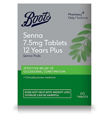 Boots Senna 7.5mg Tablets 12 Years Plus 60s