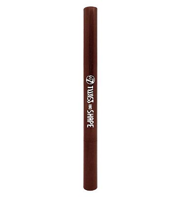 W7 Twist And Shape Brow Pencil With Comb Brown brown