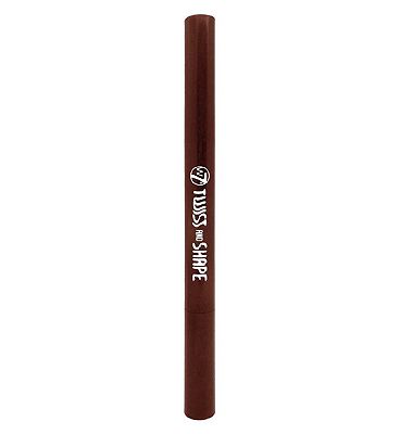 W7 Twist And Shape Brow Pencil With Comb Brown brown