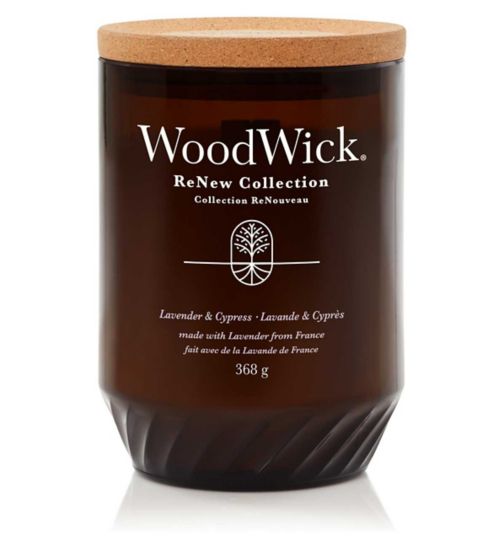 Woodwick Renew Candle Lavender Cypress - Large