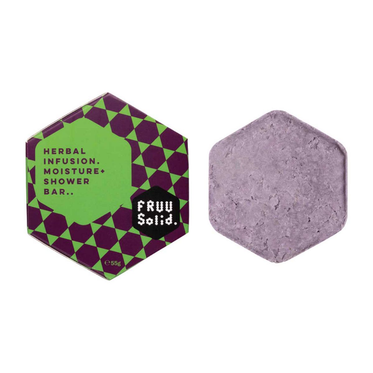 Fruu Herbal Infusion Shower Bar 55G