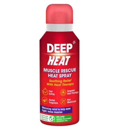 Deep Heat Muscle Rescue Heat Spray - 72.5ml