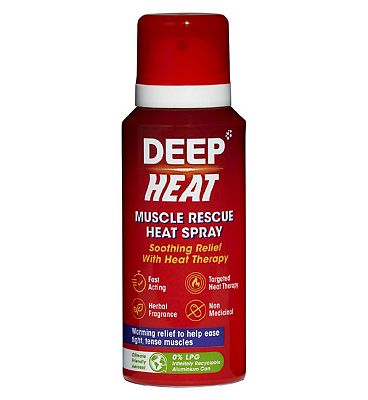 Deep Heat Muscle Rescue Heat Spray - 72.5ml