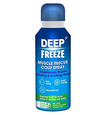 Deep Freeze - Muscle Rescue Freeze Spray, Fast Cooling, 150 ml (Pack of 1)  : : Beauty