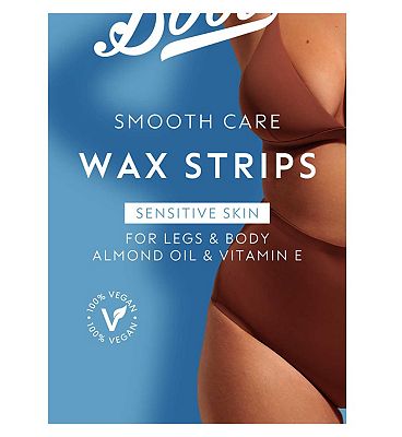 Boots Smooth Care Sensitive Legs And Body Wax Strips 40s