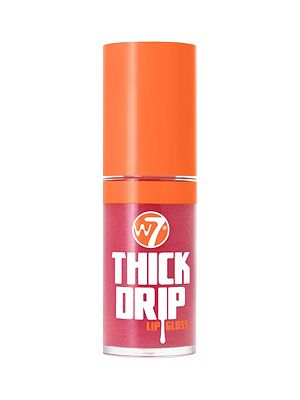 W7 Thick Drip Lip Gloss In The Clear in the clear